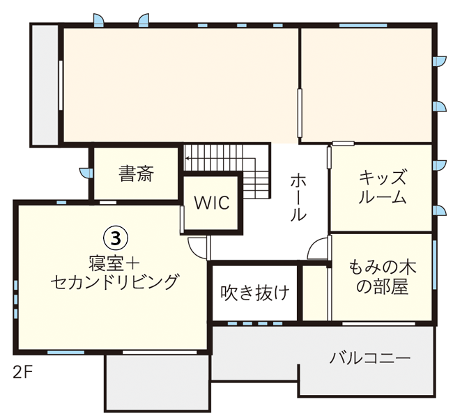アットハウジング平面図2階