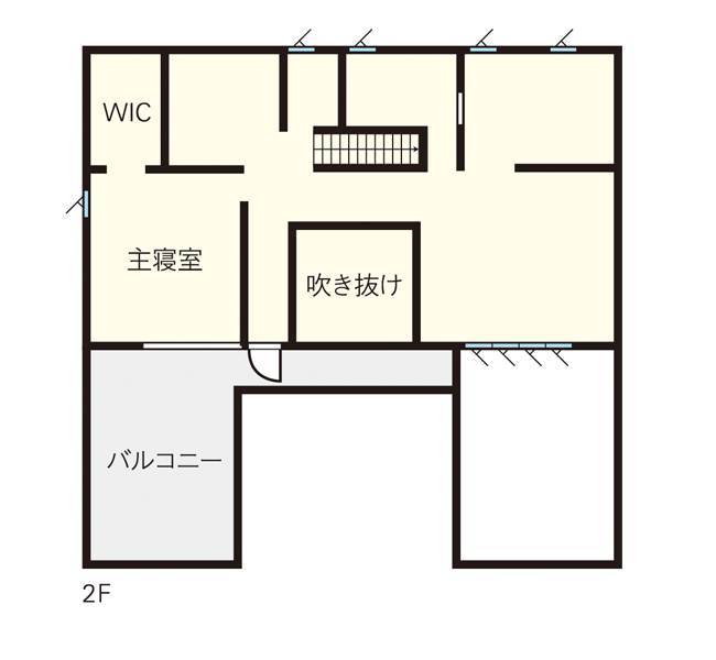 和建設平面図2階