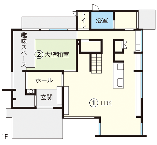 住友林業平面図1階